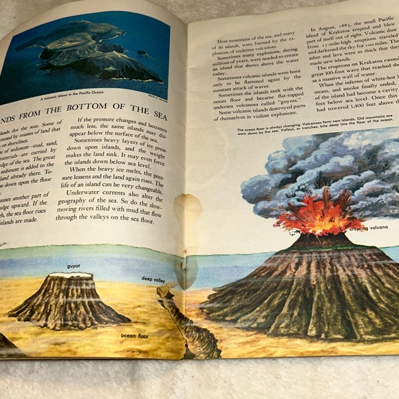 Vintage 1973 Golden Press Exploring Earth Oceanography Book, Paperback - Picture 6 of 14